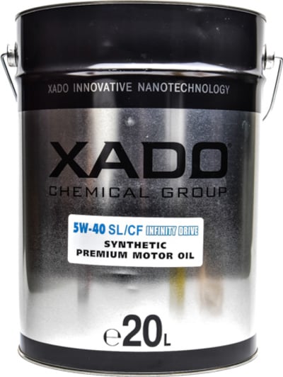 Моторное масло Xado Atomic Oil SL/CF 5W-40 20 л на Peugeot 309
