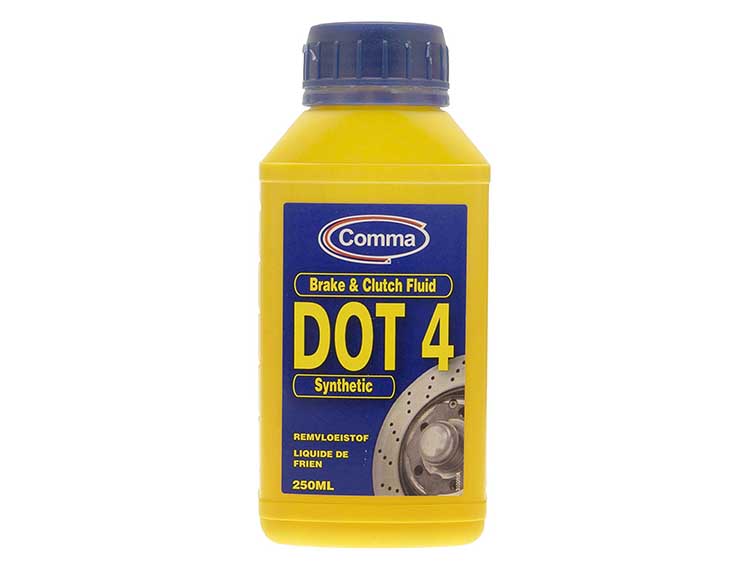 

Тормозная жидкость Comma Synthetic DOT 4 ABS BF4250M