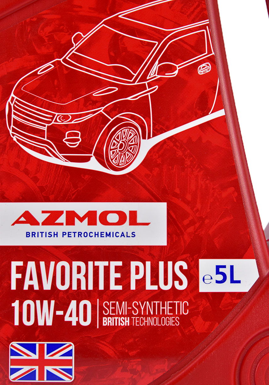 Моторна олива Azmol Favorite Plus 10W-40 5 л на Toyota Alphard
