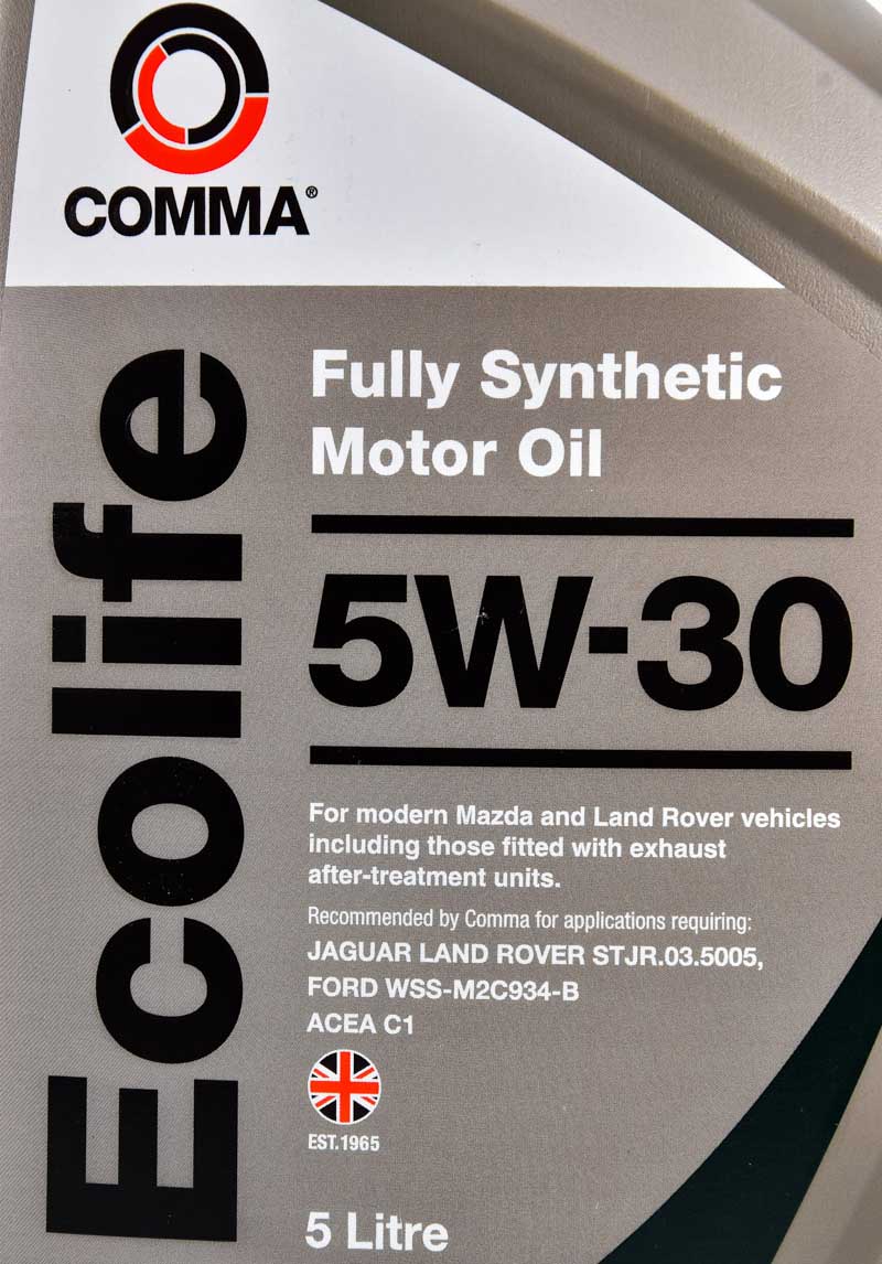Моторна олива Comma Ecolife 5W-30 5 л на Mazda CX-9