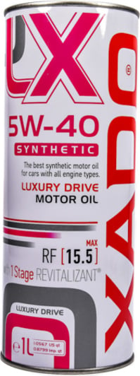 Моторна олива Xado Luxury Drive 5W-40 для Skoda Citigo 1 л на Skoda Citigo