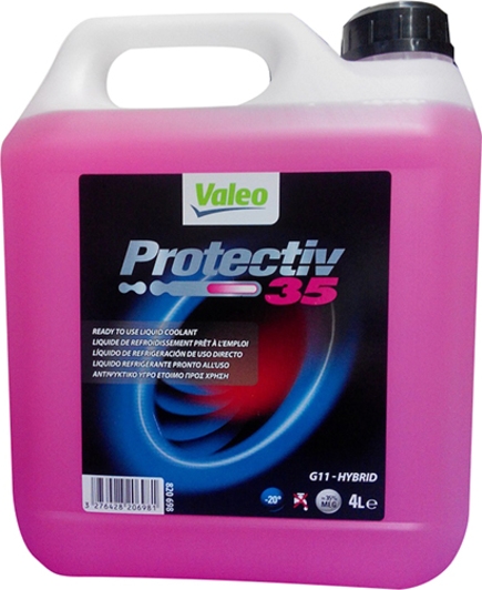 Valeo Protectiv 35 G11 розовый -20 °C готовый антифриз