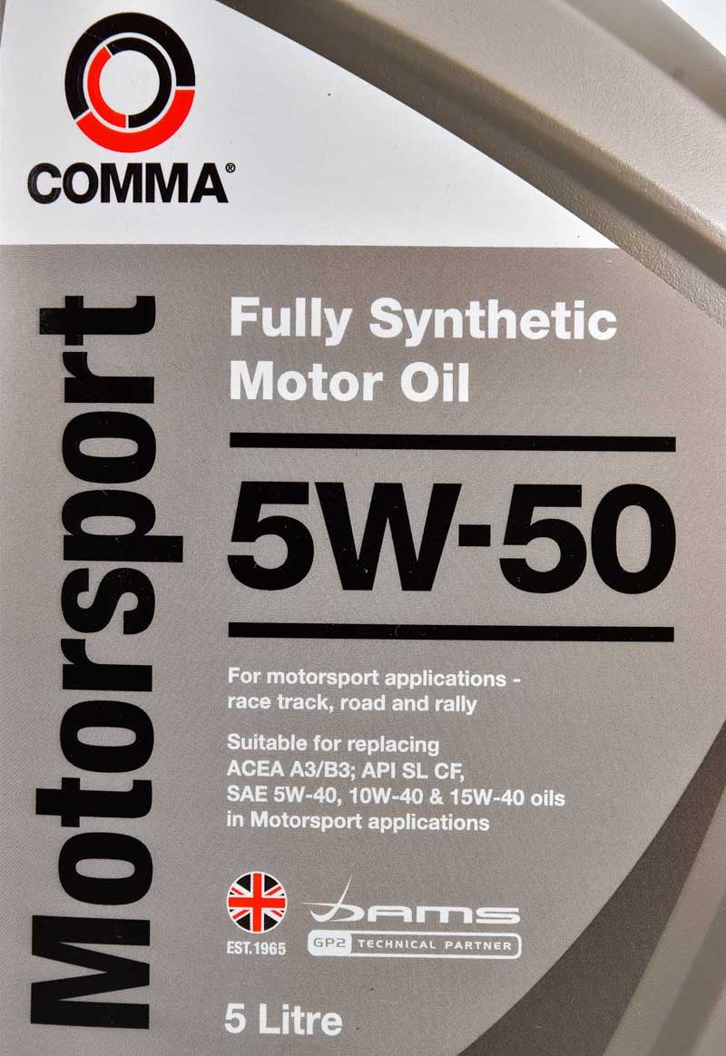 Моторное масло Comma Motorsport 5W-50 5 л на Suzuki Swift