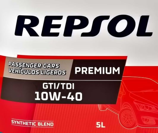 Моторное масло Repsol Premium GTI/TDI 10W-40 5 л на Renault Modus