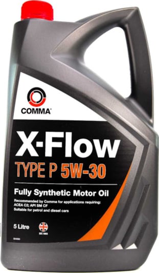 Моторное масло Comma X-Flow Type P 5W-30 5 л на Chevrolet Kalos