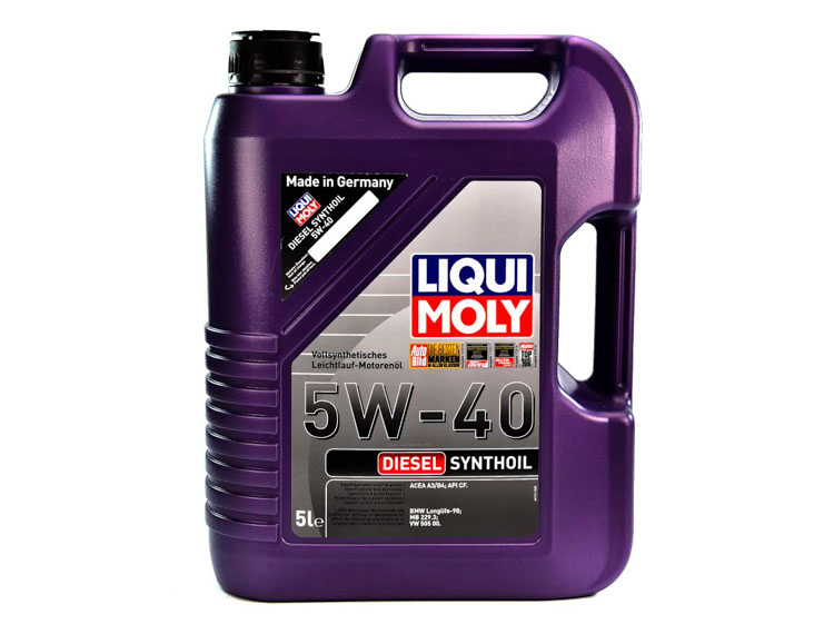 

Моторное масло Liqui Moly Diesel Synthoil 5W-40 синтетическое 1927