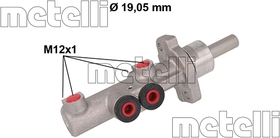 Головний гальмівний циліндр Metelli 050882