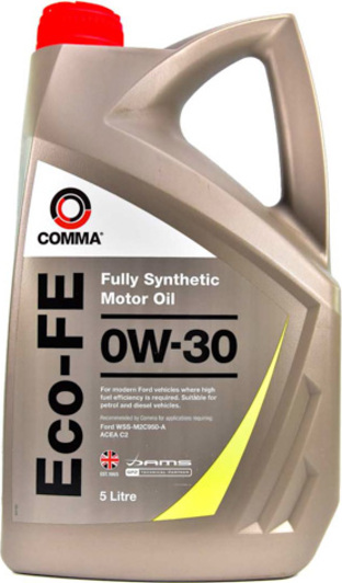 Моторное масло Comma Eco FE 0W-30 5 л на Chevrolet Cruze