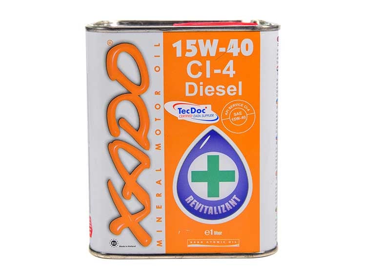 Моторное масло Xado Atomic Oil CI-4 Diesel 15W-40 1 л на Chevrolet Zafira