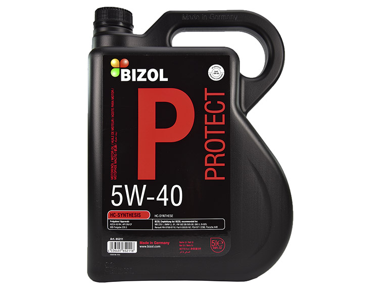 Моторна олива Bizol Protect 5W-40 5 л на Suzuki Ignis