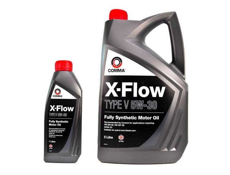 Моторное масло Comma X-Flow Type V 5W-30 на Toyota RAV4