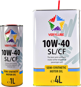 Моторное масло Xado Verylube SL/CF 10W-40 полусинтетическое