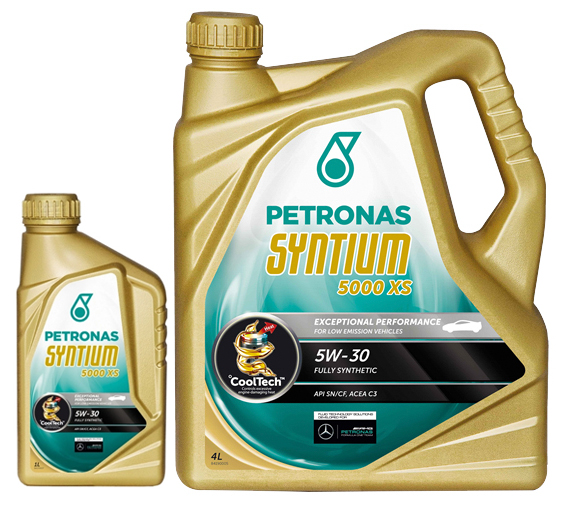 Моторна олива Petronas Syntium 5000 XS 5W-30 для Hyundai ix55 на Hyundai ix55