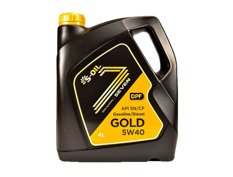 Моторное масло S-Oil Seven Gold 5W-40 4 л на Honda Stream