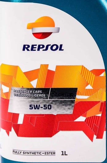 Моторное масло Repsol Carrera 5W-50 1 л на Chevrolet Lumina