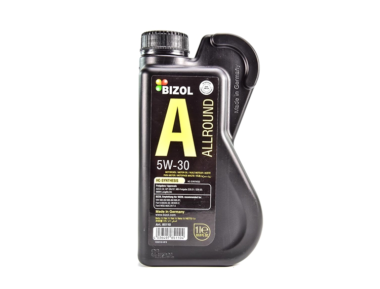 

Моторное масло Bizol Allround 5W-30 полусинтетическое 81330