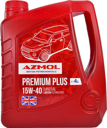 Моторна олива Azmol Premium Plus 15W-40 4 л на Renault Grand Scenic