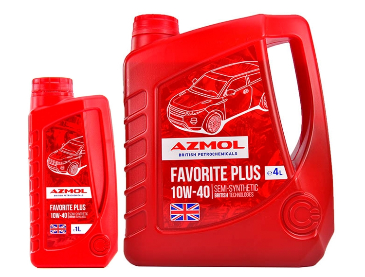 Моторное масло Azmol Favorite Plus 10W-40 на Toyota Sequoia