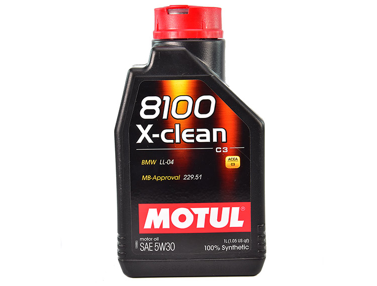 Моторное масло Motul 8100 X-Clean 5W-30 1 л на Peugeot 308