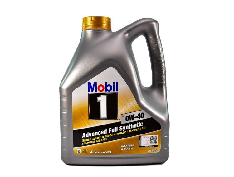 

Моторное масло Mobil 1 0W-40 синтетическое 153692