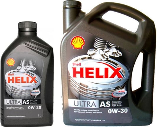 Моторна олива Shell Helix Ultra AS 0W-30 на Kia Picanto
