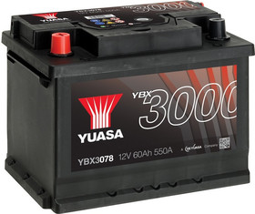 Аккумулятор Yuasa 6 CT-62-L YBX3078