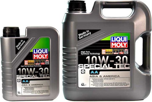 Моторное масло Liqui Moly Special Tec AA 10W-30 на Mazda 3