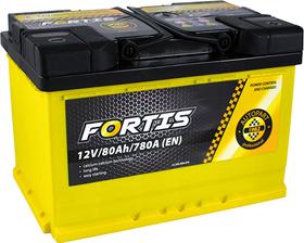 Аккумулятор Fortis 6 CT-80-R FRT80-00