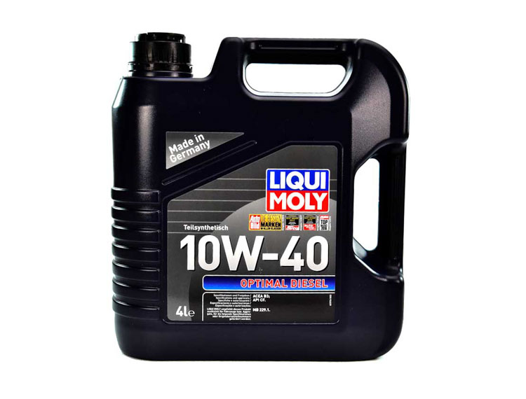 

Моторное масло Liqui Moly Optimal Diesel 10W-40 полусинтетическое 3934