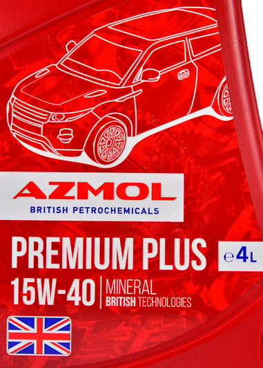 Моторна олива Azmol Premium Plus 15W-40 4 л на Dodge Challenger