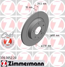 Гальмівний диск Zimmermann 370.3052.20