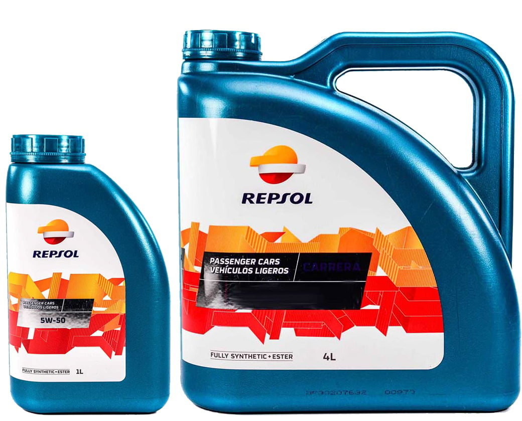 Моторное масло Repsol Carrera 5W-50 на Daewoo Leganza