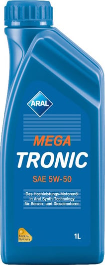 Моторное масло Aral MegaTronic 5W-50 на Audi 80