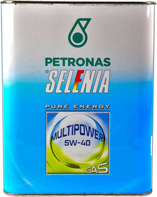 Моторна олива Petronas Selenia Multipower Gas 5W-40 синтетична