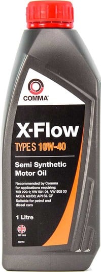 Моторное масло Comma X-Flow Type S 10W-40 для Citroen BX 1 л на Citroen BX