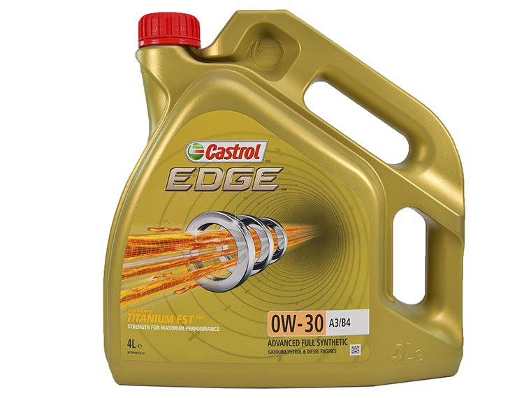 

Моторное масло Castrol EDGE A3/B4 Titanium FST 0W-30 синтетическое CASTROLEDGE0w304l