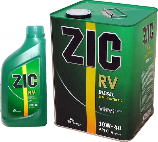 Моторное масло ZIC RV 10W-40 на Citroen DS5