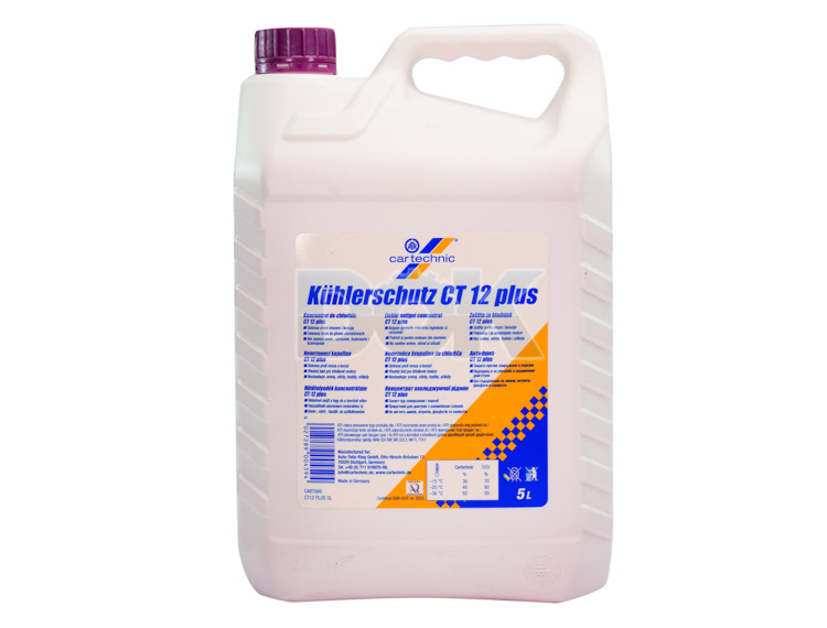 

Концентрат антифриза Cartechnic G12+ фиолетовый CART999CT12PLUS5L