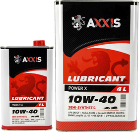 Моторное масло Axxis Power Х 10W-40 полусинтетическое