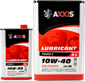 Моторна олива Axxis Power Х 10W-40 напівсинтетична