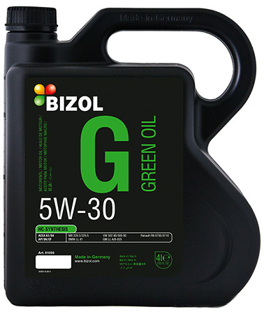 Моторное масло Bizol Green Oil 5W-30 4 л на Chevrolet Epica