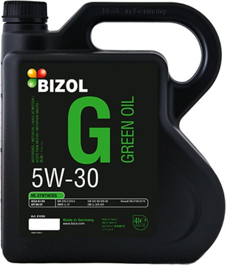 Моторна олива Bizol Green Oil 5W-30 4 л на Nissan NV200