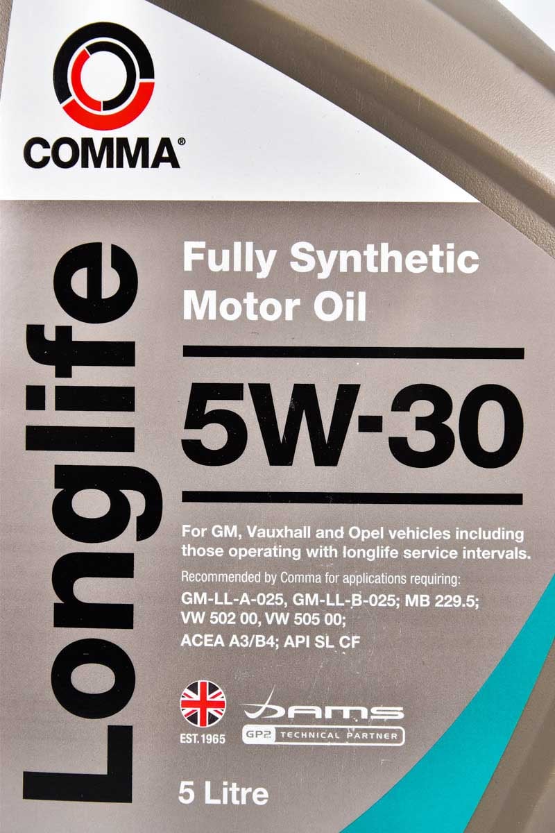 Моторное масло Comma LongLife 5W-30 5 л на Audi 100