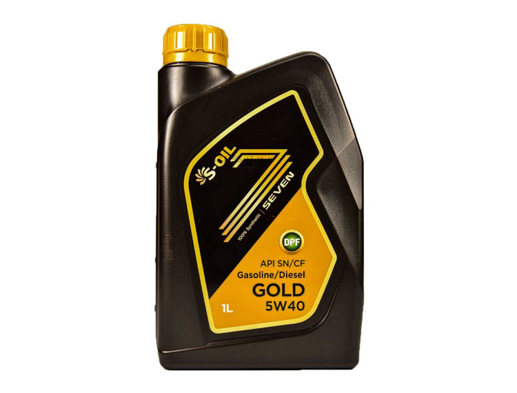 Моторна олива S-Oil Seven Gold 5W-40 1 л на Hyundai ix35