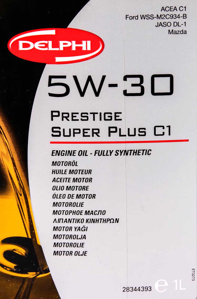Моторна олива Delphi Prestige Super Plus C1 5W-30 1 л на Dodge Avenger