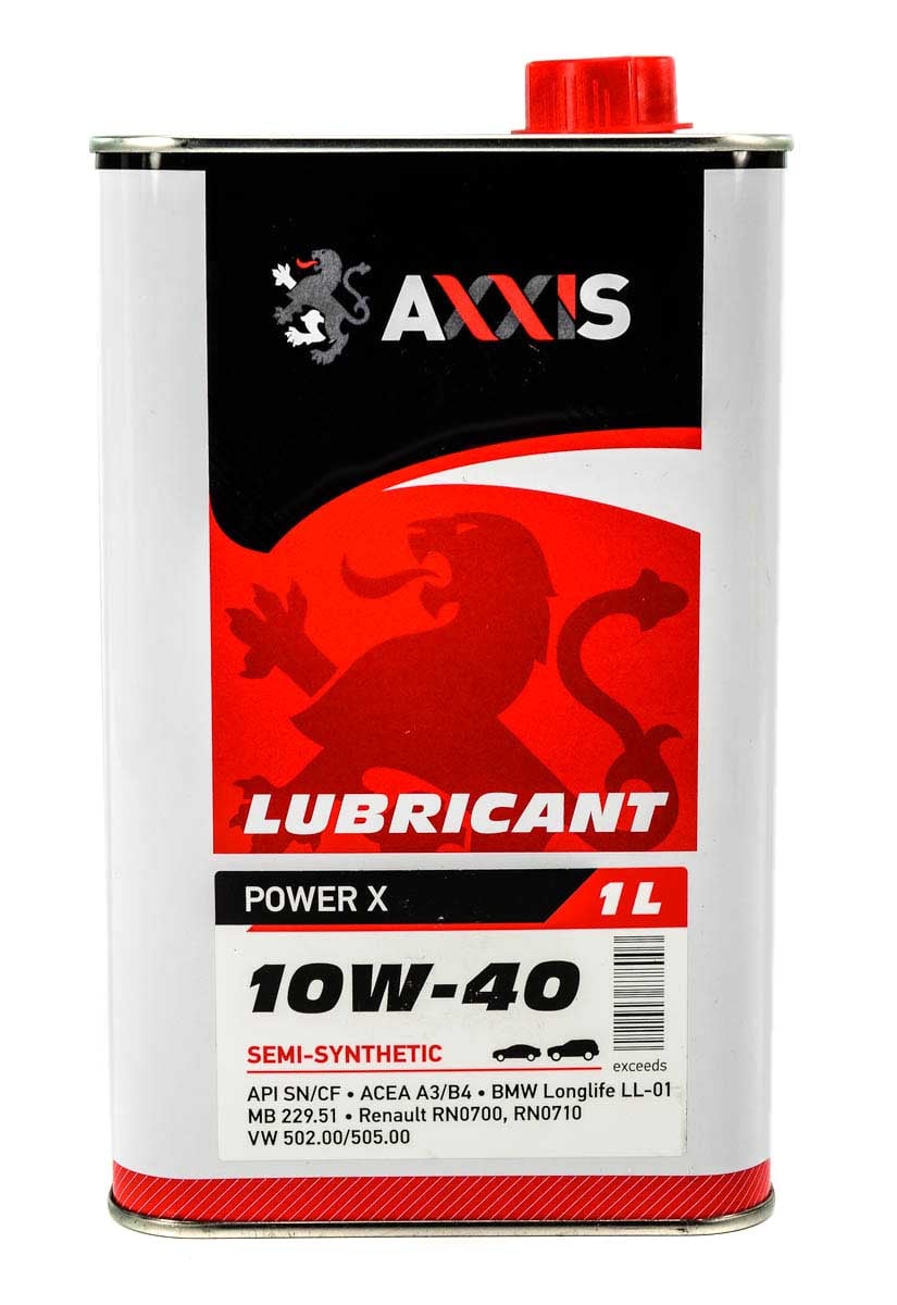 Моторное масло Axxis Power Х 10W-40 1 л на Alfa Romeo GT