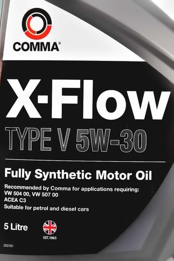 Моторна олива Comma X-Flow Type V 5W-30 5 л на Toyota Liteace