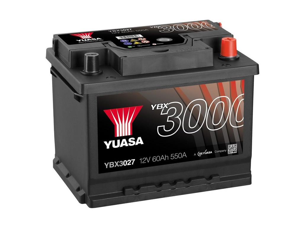 

Аккумулятор Yuasa 6 CT-60-R YBX3027