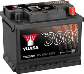 Аккумулятор Yuasa 6 CT-60-R YBX 3000 YBX3027