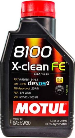 Моторное масло Motul 8100 X-Clean FE 5W-30 1 л на Nissan Vanette
